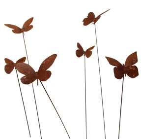 Gartenstecker Schmetterling